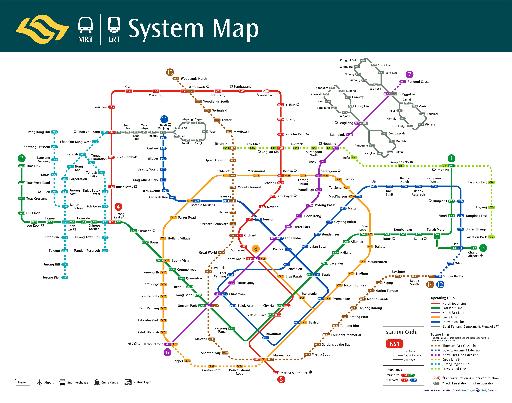 Singapore MRT Map